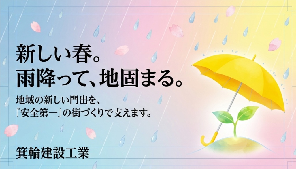 雨ニモマケズ、春を待つ